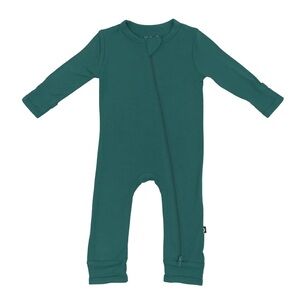 Kyte BABY Zippered Romper in Emerald, 2T
